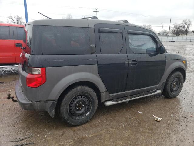 5J6YH28564L008237 - 2004 HONDA ELEMENT EX BLACK photo 3