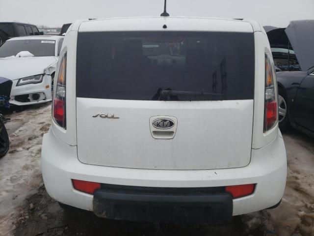 KNDJT2A22A7138297 - 2010 KIA SOUL + WHITE photo 6