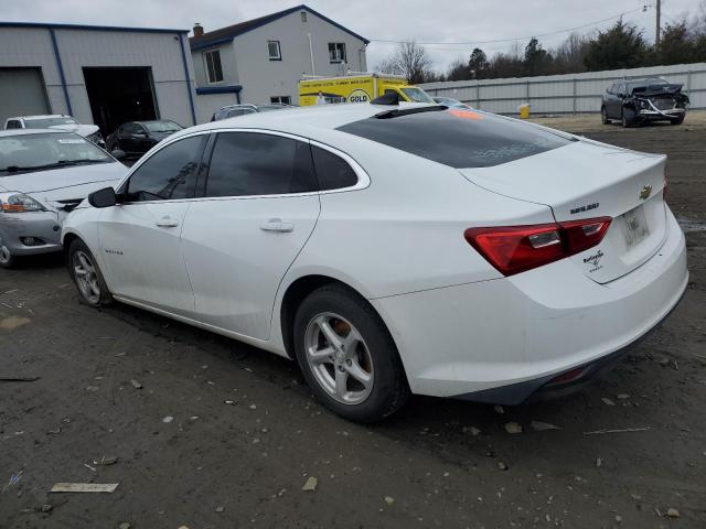 1G1ZB5ST5HF230799 - 2017 CHEVROLET MALIBU LS WHITE photo 2