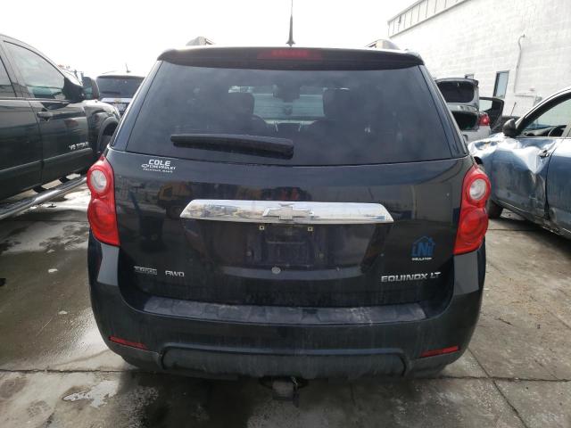 2GNFLEEK6C6234378 - 2012 CHEVROLET EQUINOX LT BLACK photo 6