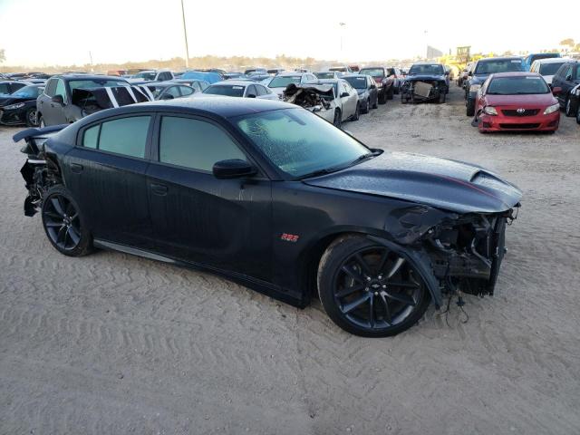 2C3CDXGJXKH668108 - 2019 DODGE CHARGER SCAT PACK BLACK photo 4