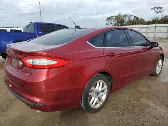 3FA6P0H7XGR119875 - 2016 FORD FUSION SE BURGUNDY photo 3