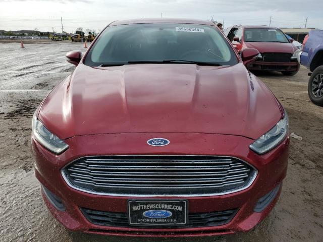 3FA6P0H7XGR119875 - 2016 FORD FUSION SE BURGUNDY photo 5