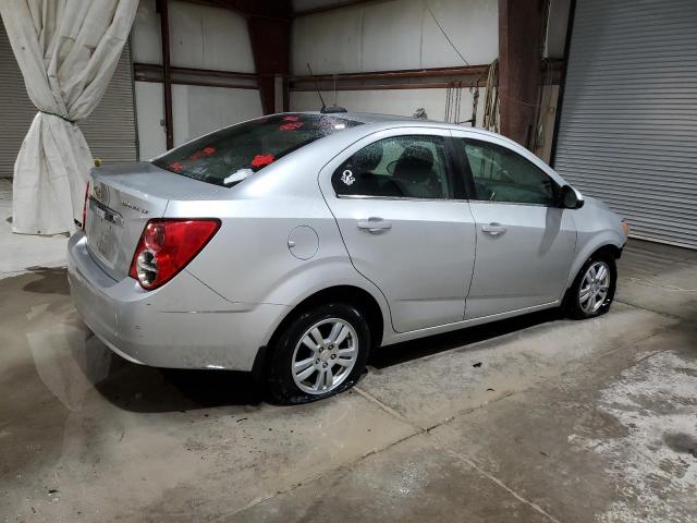 1G1JC5SG8F4118942 - 2015 CHEVROLET SONIC LT SILVER photo 3