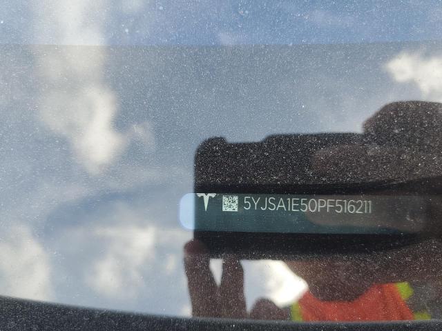 5YJSA1E50PF516211 - 2023 TESLA MODEL S 白色 照片 12