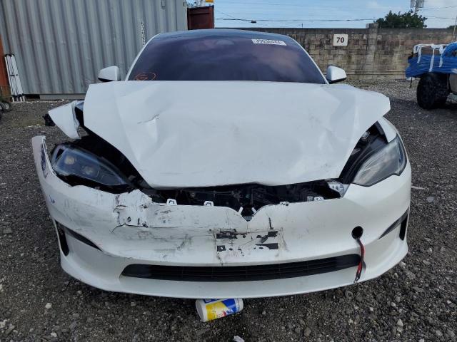 5YJSA1E50PF516211 - 2023 TESLA MODEL S 白色 照片 5