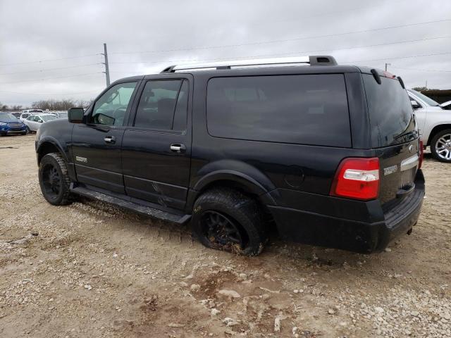 1FMFK20558LA86469 - 2008 FORD EXPEDITION EL LIMITED BLACK photo 2