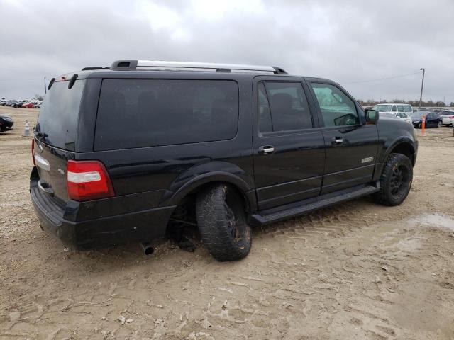 1FMFK20558LA86469 - 2008 FORD EXPEDITION EL LIMITED BLACK photo 3