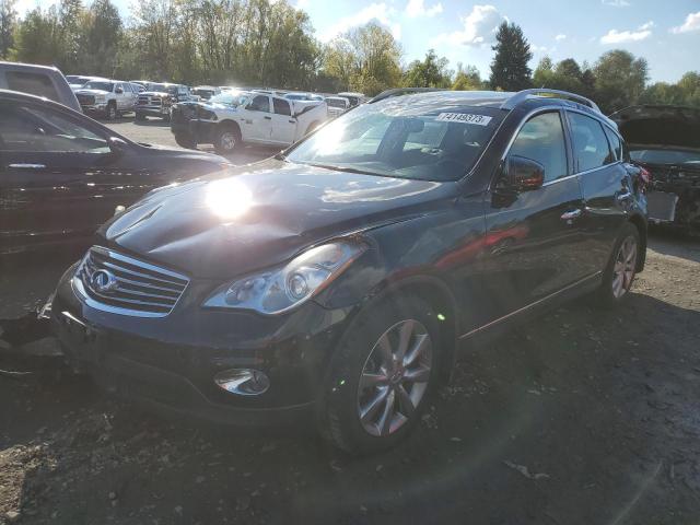JN1AJ0HRXCM453661 - 2012 INFINITI EX35 BASE Սև լուսանկար 1