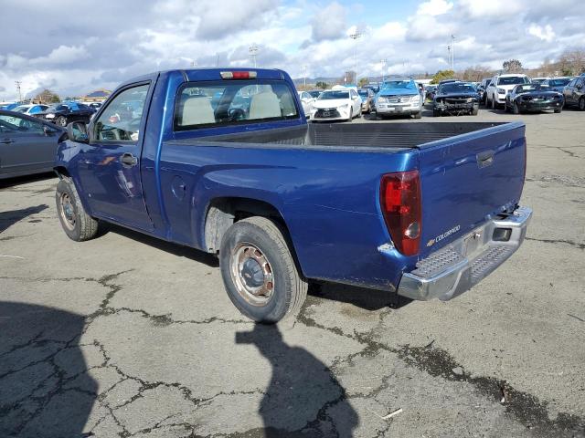 1GCCS148468287401 - 2006 CHEVROLET COLORADO BLUE photo 2