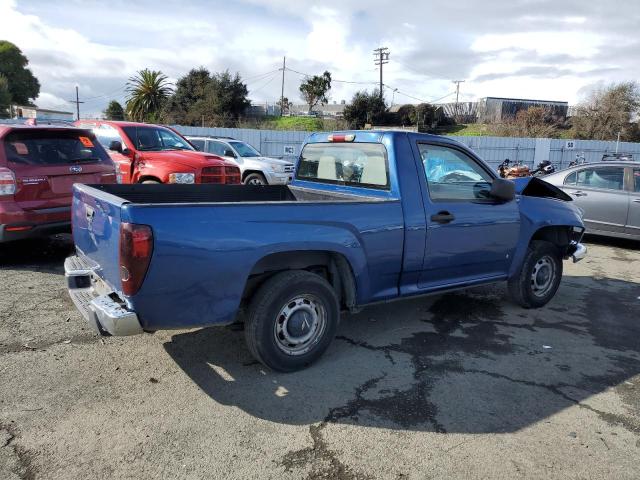 1GCCS148468287401 - 2006 CHEVROLET COLORADO BLUE photo 3