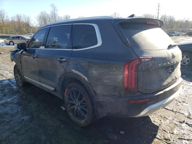 5XYP54HC6MG191140 - 2021 KIA TELLURIDE SX GRAY photo 2