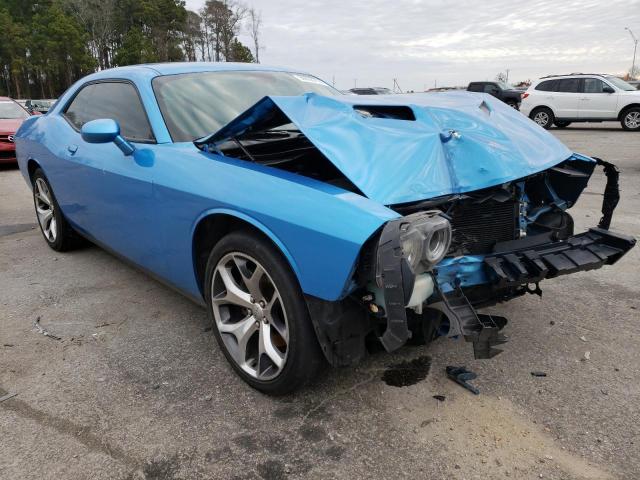 2C3CDZBG9FH819582 - 2015 DODGE CHALLENGER SXT PLUS BLUE photo 4