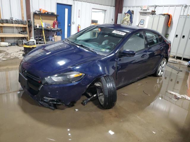 1C3CDFEB2FD111363 - 2015 DODGE DART GT BLUE photo 1