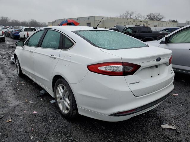 1FA6P0HD4G5134302 - 2016 FORD FUSION SE WHITE photo 2