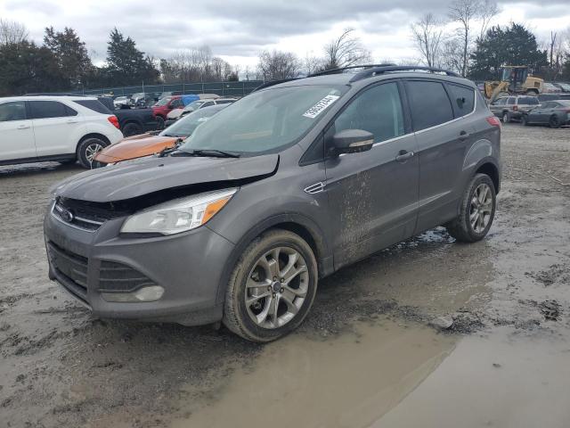 1FMCU0H91DUD32253 - 2013 FORD ESCAPE SEL GRAY photo 1