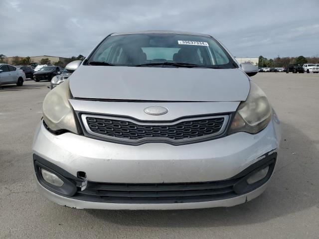 KNADN4A32D6206925 - 2013 KIA RIO EX SILVER photo 5