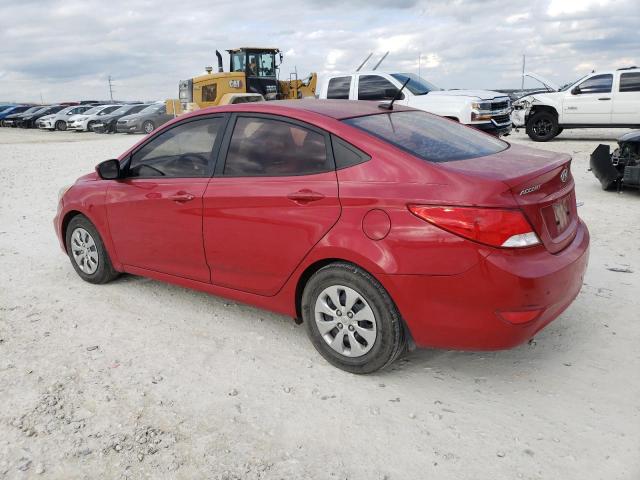 KMHCT4AE3GU111338 - 2016 HYUNDAI ACCENT SE RED photo 2