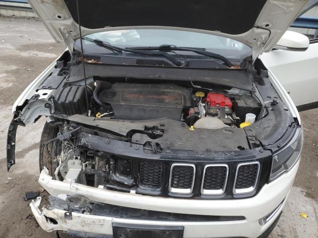 3C4NJDCB0KT753458 - 2019 JEEP COMPASS LIMITED WHITE photo 12