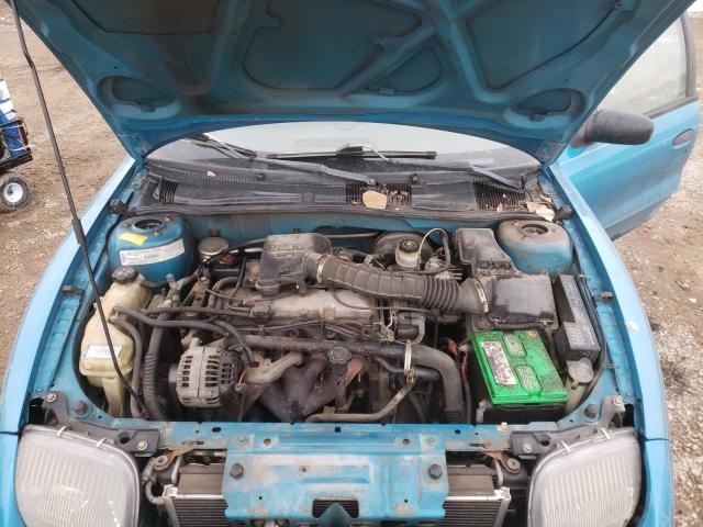 1G2JB5249W7598900 - 1998 PONTIAC SUNFIRE SE BLUE photo 11