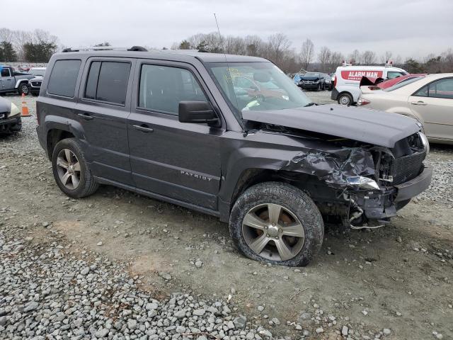 1C4NJRFB9HD196699 - 2017 JEEP PATRIOT LATITUDE GRAY photo 4