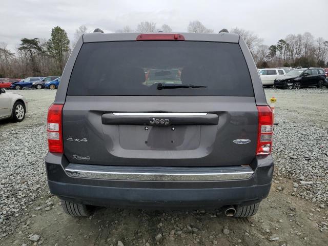 1C4NJRFB9HD196699 - 2017 JEEP PATRIOT LATITUDE GRAY photo 6