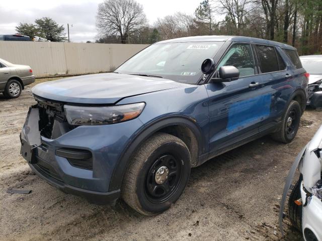 1FM5K8AB3LGA41941 - 2020 FORD EXPLORER POLICE INTERCEPTOR BLACK photo 1