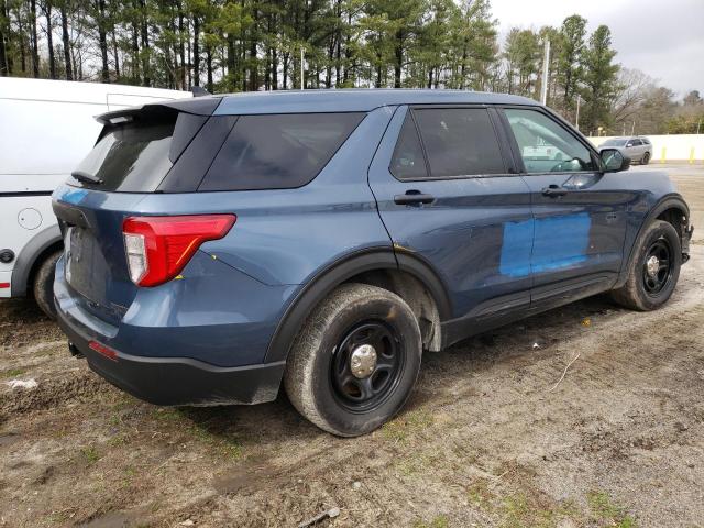 1FM5K8AB3LGA41941 - 2020 FORD EXPLORER POLICE INTERCEPTOR BLACK photo 3