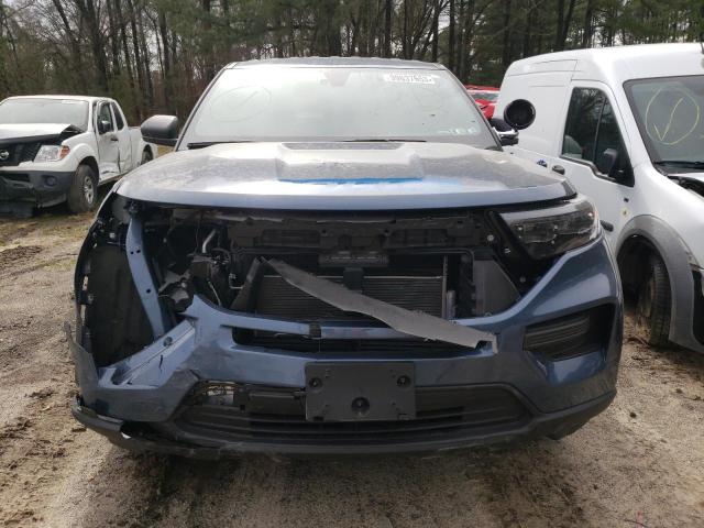 1FM5K8AB3LGA41941 - 2020 FORD EXPLORER POLICE INTERCEPTOR BLACK photo 5