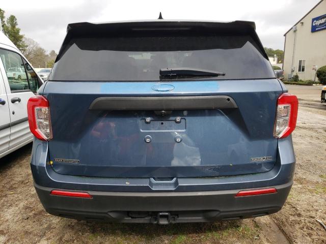 1FM5K8AB3LGA41941 - 2020 FORD EXPLORER POLICE INTERCEPTOR BLACK photo 6