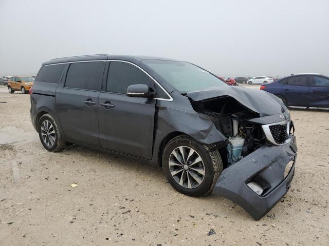 KNDMC5C13G6104001 - 2016 KIA SEDONA EX GRAY photo 4