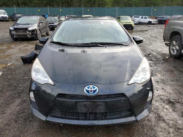 JTDKDTB36C1504055 - 2012 TOYOTA PRIUS C BLACK photo 5