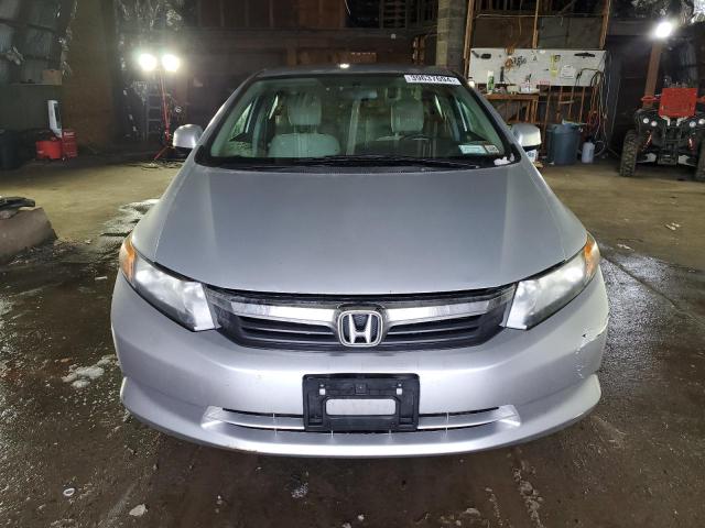 2HGFB2F59CH563651 - 2012 HONDA CIVIC LX SILVER photo 5