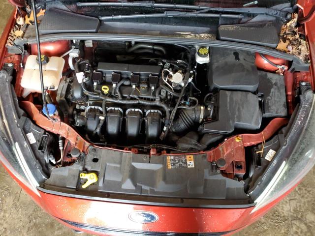 1FADP3F25JL254705 - 2018 FORD FOCUS SE ORANGE photo 11