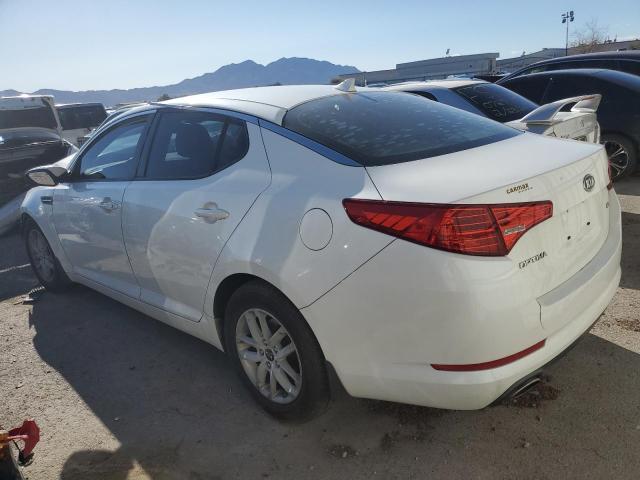 KNAGM4A79B5181883 - 2011 KIA OPTIMA LX WHITE photo 2