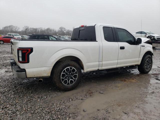 1FTEX1CF1HKC30699 - 2017 FORD F150 SUPER CAB WHITE photo 3