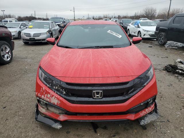 2HGFC2F81MH537103 - 2021 HONDA CIVIC SPORT RED photo 5