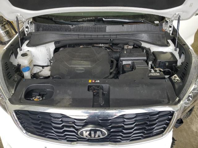 5XYPGDA50KG572680 - 2019 KIA SORENTO LX WHITE photo 12