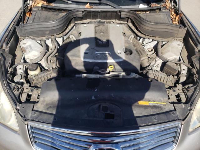 JNKAJ09E68M306350 - 2008 INFINITI EX35 BASE Մոխրագույն լուսանկար 11