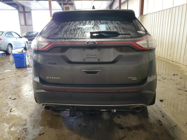 2FMPK4J82HBC29287 - 2017 FORD EDGE SEL GRAY photo 6