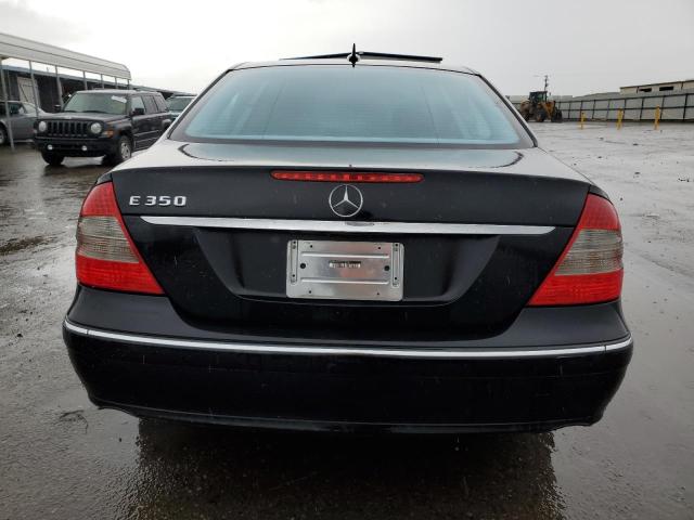 WDBUF56X28B189363 - 2008 MERCEDES-BENZ E 350 BLACK photo 6