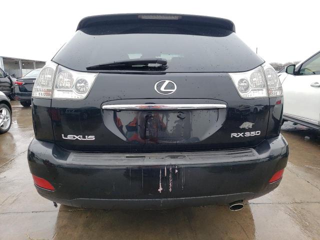 2T2GK31U28C036362 - 2008 LEXUS RX 350 BLACK photo 6