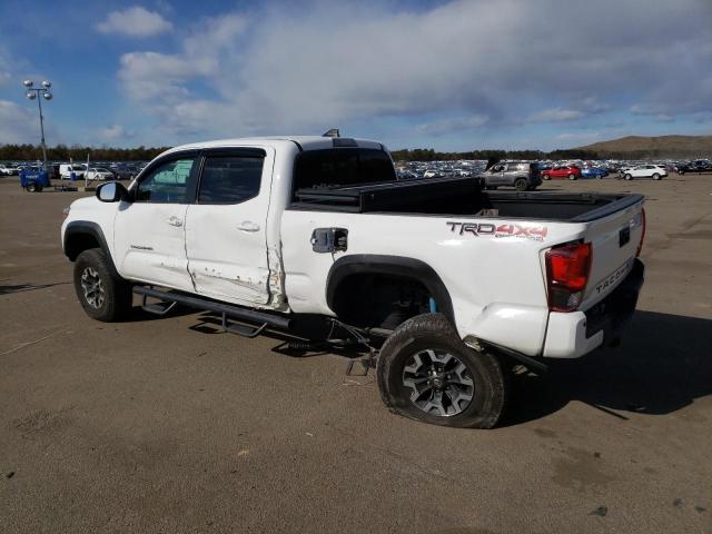 5TFDZ5BN6KX041210 - 2019 TOYOTA TACOMA DOUBLE CAB WHITE photo 2