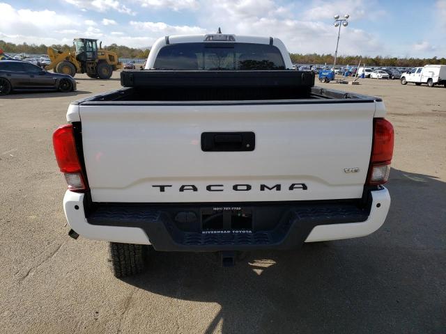 5TFDZ5BN6KX041210 - 2019 TOYOTA TACOMA DOUBLE CAB WHITE photo 6