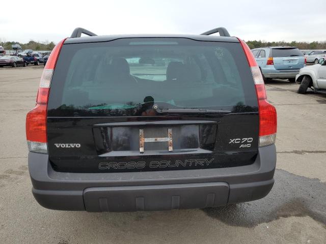 YV1SZ59H541124621 - 2004 VOLVO XC70 BLACK photo 6