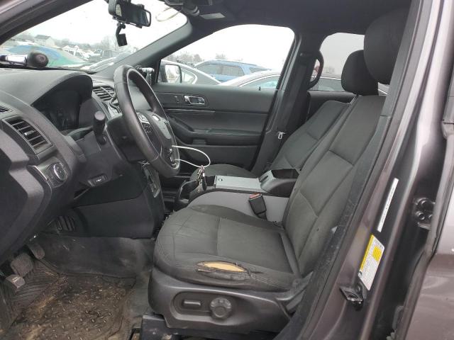 1FM5K8AR7HGD72249 - 2017 FORD EXPLORER POLICE INTERCEPTOR 灰色 照片 7