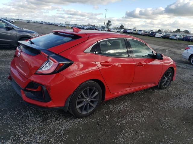 SHHFK7H62MU406048 - 2021 HONDA CIVIC EX RED photo 3