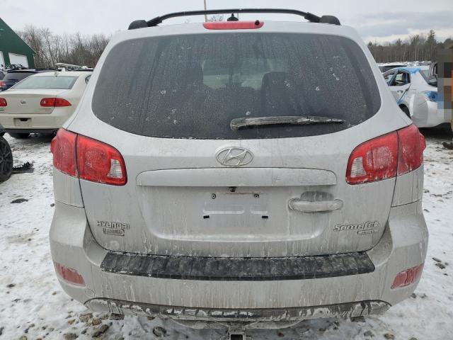 5NMSG73D49H245229 - 2009 HYUNDAI SANTA FE GLS SILVER photo 6