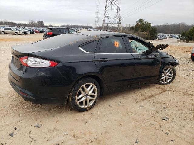 3FA6P0H77DR317891 - 2013 FORD FUSION SE BLACK photo 3