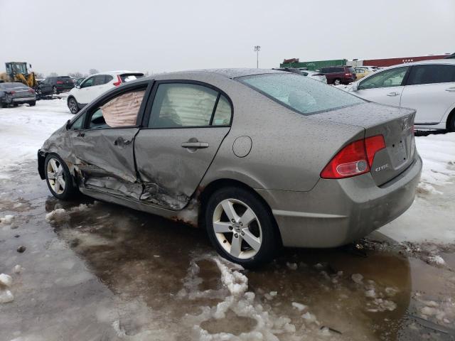 1HGFA16876L104701 - 2006 HONDA CIVIC EX GRAY photo 2